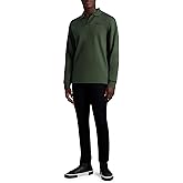 Karl Lagerfeld Mens Signature Logo Long Sleeve Polo Top