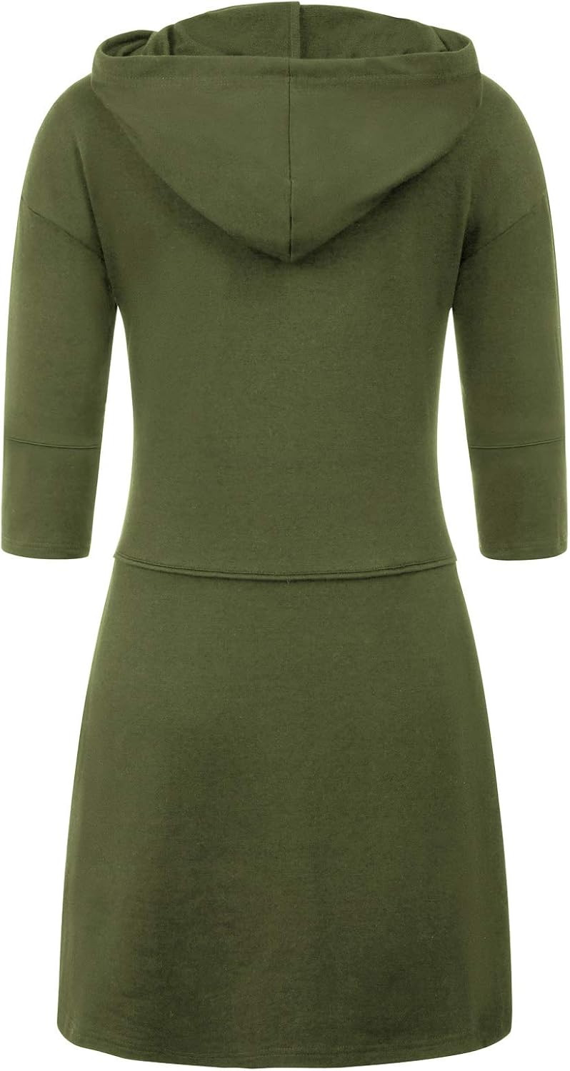 hoodie tunic dress