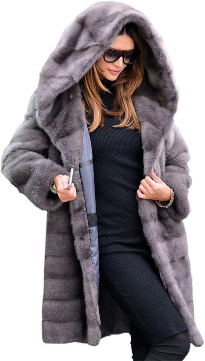 huge fur hood