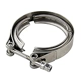 PTNHZ Universal Stainless Steel 3.0" V Band Clamp