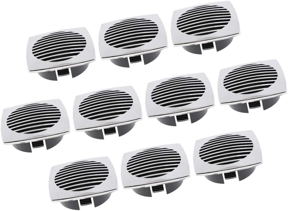 10pcs 3inch Stainless Steel Round Louvered AirFlow Air Vent for Marine Boat Replacement 76mm