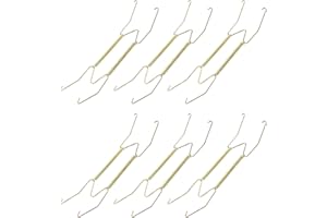 KUMGROT 6pcs Plate Hangers Decorative Wire Plate Hangers Holders Wall Plate Hangers Wall Hooks for Decorative Plates Arts 10 Inch