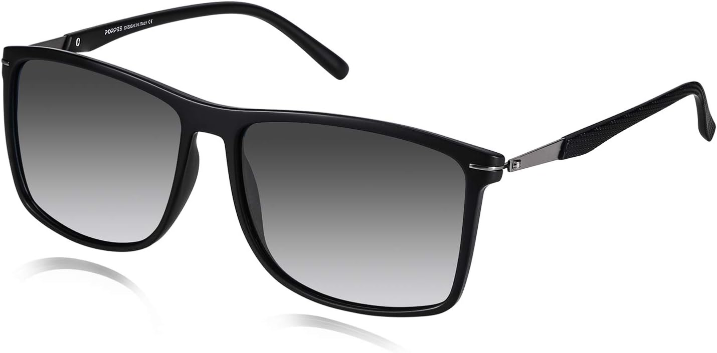 Polarized Sunglasses for Men, UV400 Protection Lightweight Sunglasses