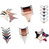 AMTBTXL Pack Women Sexy Lacy Panties Variety of Underwear Pack T-Back Thong G-String Panties Sexy Thongs For Women (10,M) Multicolor, Medium