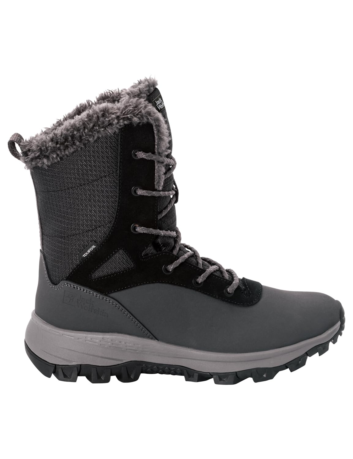 Photo 1 of Jack Wolfskin Women's 4053601 Backpacking Boot, Phantom/Black, 6.5 Wide