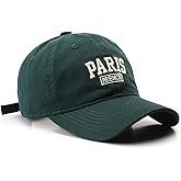 Paris Hat Unisex Baseball Cap Soft Sun Hat Adjustable Trucker Cap