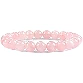 Cherry Tree Collection - Small, Medium, Large Sizes - Gemstone Beaded Bracelets For Women and Men - 8mm Round Beads