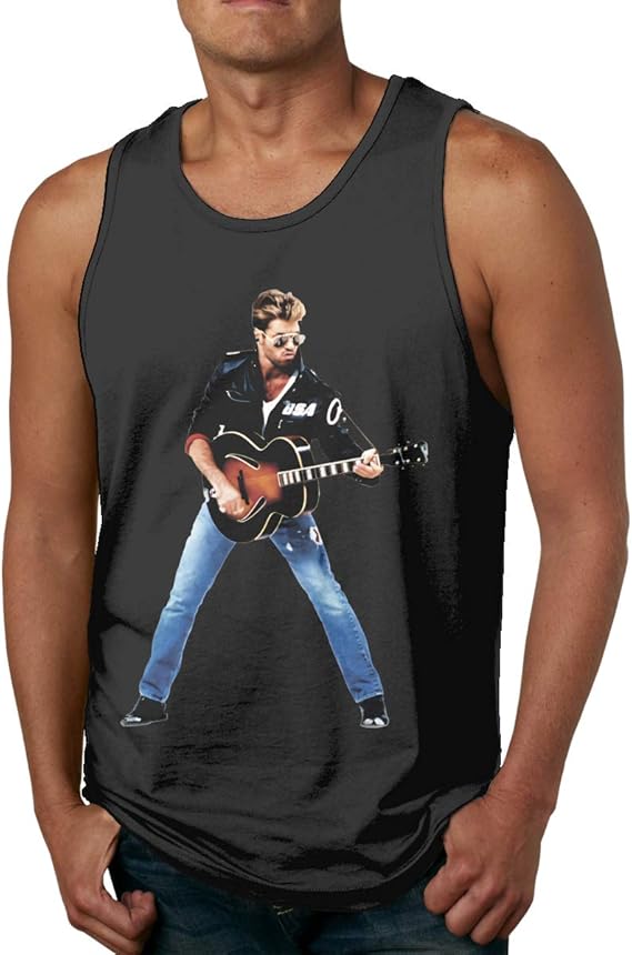 Michael Men Tank Top Black Clothing