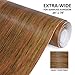 Wood Grain Adhesive Film - Economical Alternative to Rehabilitate your Countertops, Backsplash and Cabinets - (80)
