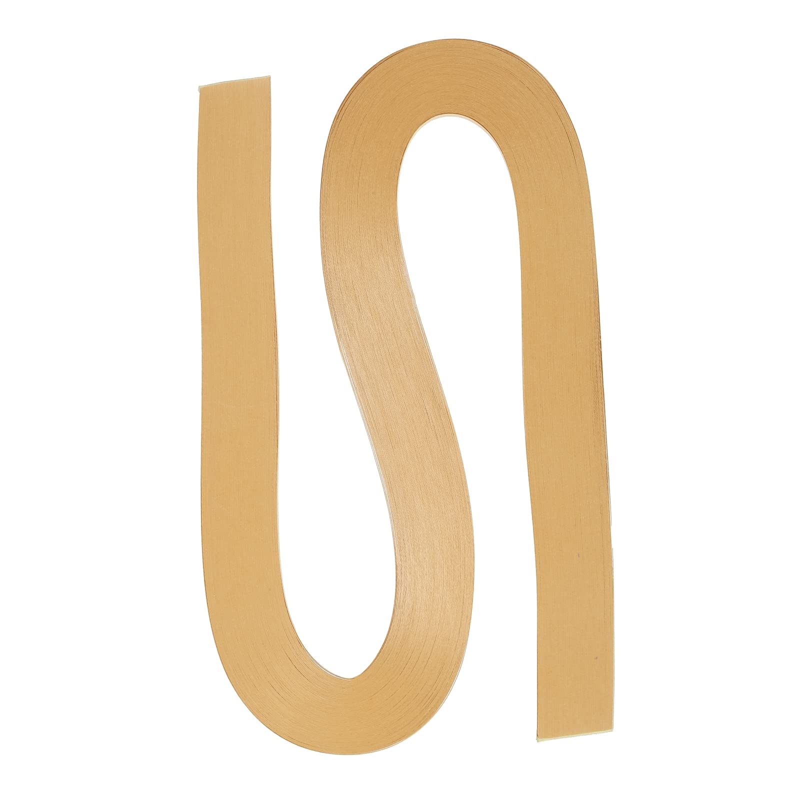 PATIKIL Quilling Strips Paper 120pcs 1/8"(3mm) 54cm Origami Paper Quilling Strip for Art DIY Hand Craft Christmas Light Khaki