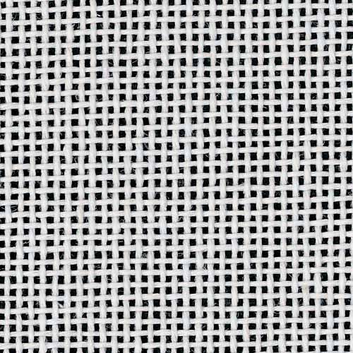 Zweigart Mono Orange Line Deluxe Canvas 18 Mesh, White, 18" X 20"