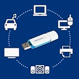 Philips Snow 16 GB USB 2.0 Flash Drive - Blue view 6