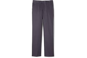 French Toast Boys Relaxed Fit Twill Pant with Adjustable Waist in Standard Slim and HuskyPants