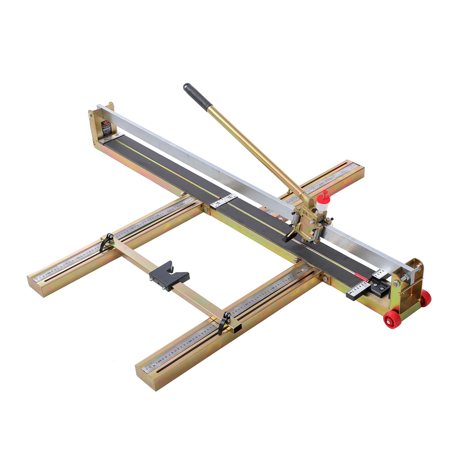 TOPWAY Manual Tile Cutter 1200mm High Precision Laser Guided Heavy Duty Solid Base with Wheels for Ceramic and Porcelain Tiles Kitchen Bathroom Home Flooring and Walls Tiles Cutting Machine 347740