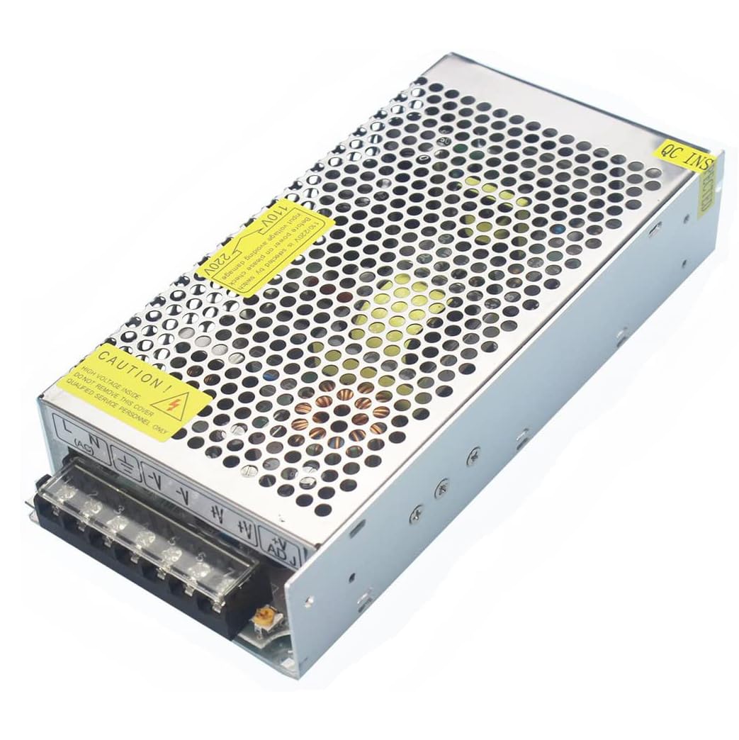 JOYNANO 12V 15A Switching Power Supply 180W AC-DC Converter Transformer for 3D Printer, CCTV Surveillance, LED Display, Industrial Automation, Stepper Motor and More [Upgraded Version]