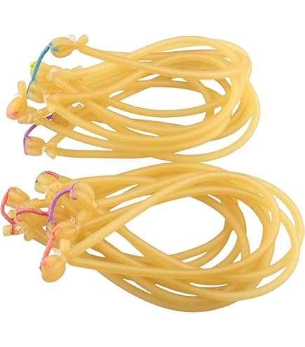 10 Pcs Slingshot Flat Rubber Band With Box Slingshot Replacement Bands For