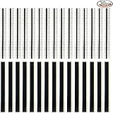 DEPEPE 30 Pcs 40 Pin 2.54mm Male and Female Pin Headers for Arduino Prototype Shield