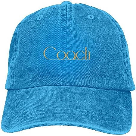 Coach WordartAdjustable Unisex Baseball Cap Fashion Style Hat Cotton Denim Cap