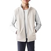 Haloumoning Boys Polar Fleece Vest Kids Full-Zip Lightweight Sleeveless Jacket Fall Winter Warm Outwear 5-14 Years