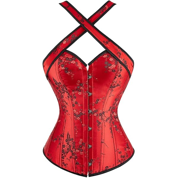 Amazon.com: Corsets for Women Bustiers Overbust Top Halter