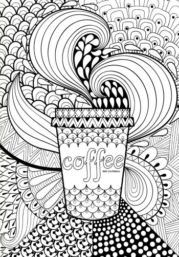 Coffee - A Color Your Cover Journal