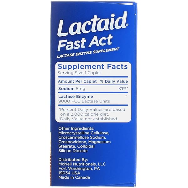 LACTAID CAPLETS FAST ACT 60 – PACK OF 1