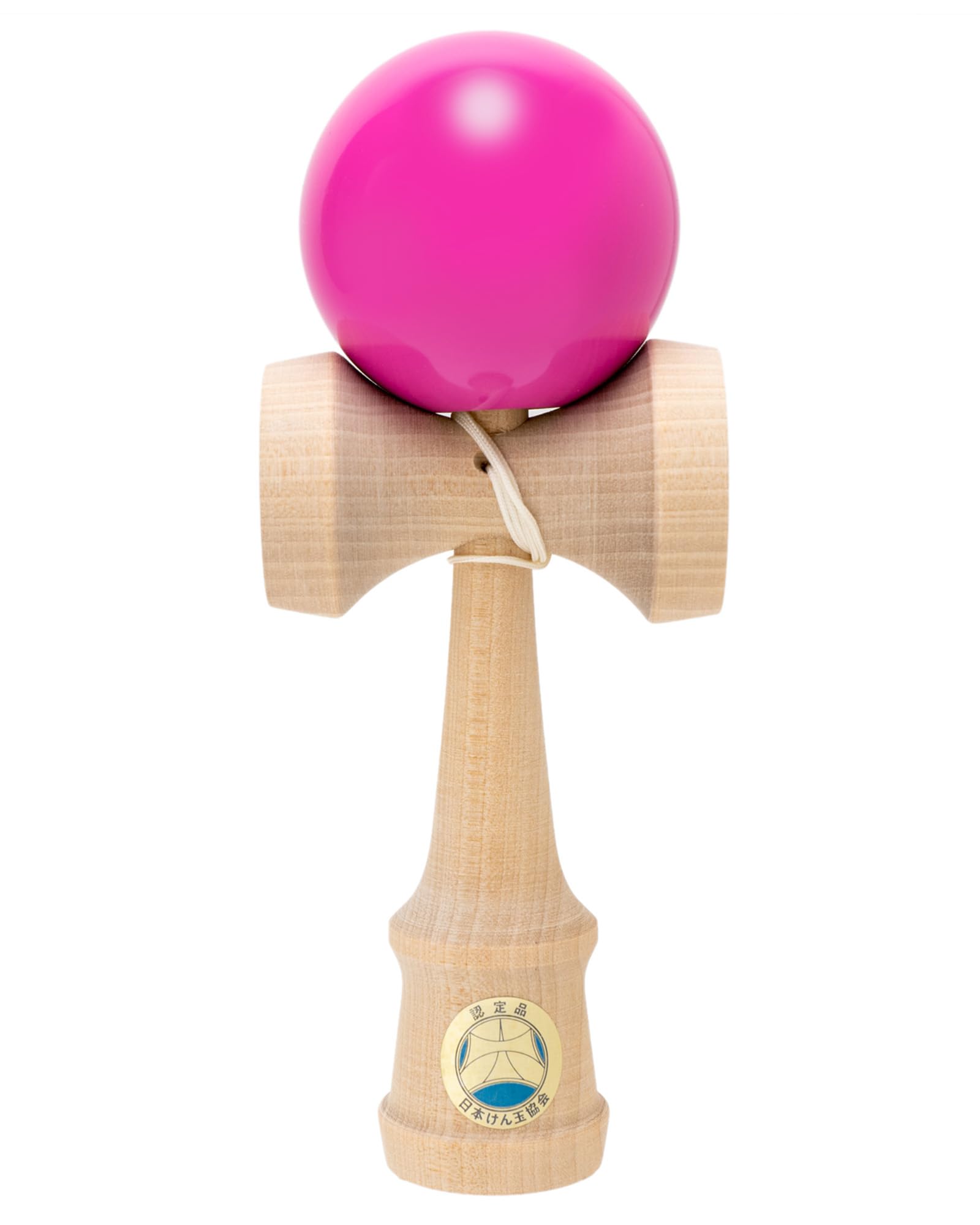 オンダ(Onda) けん玉 日本けん玉協会認定 検定 競技用 けん玉名人 匠 (ピンク) 交換用ひも付商品画像