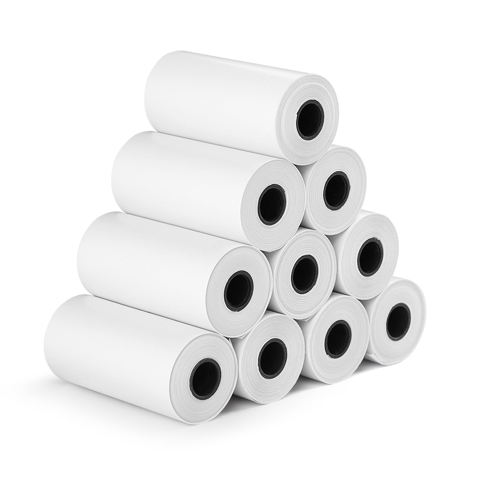 Camera Printing Paper, 10 Rolls Photo Printer Paper Kids Camera Refill Print Paper, Camera Instant Print Rolls Thermal Paper for Children's Camera