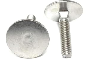FASTENER CART (10) 5/16-18x1-1/2 Stainless Steel Elevator Bolt Square Neck (1-3/16 Diameter Head) 18-8