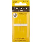Gold Tapestry Hand Needles-Size 28 3/Pkg