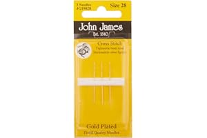 COLONIAL NEEDLE Gold Tapestry Hand Needles-Size 28 3/Pkg