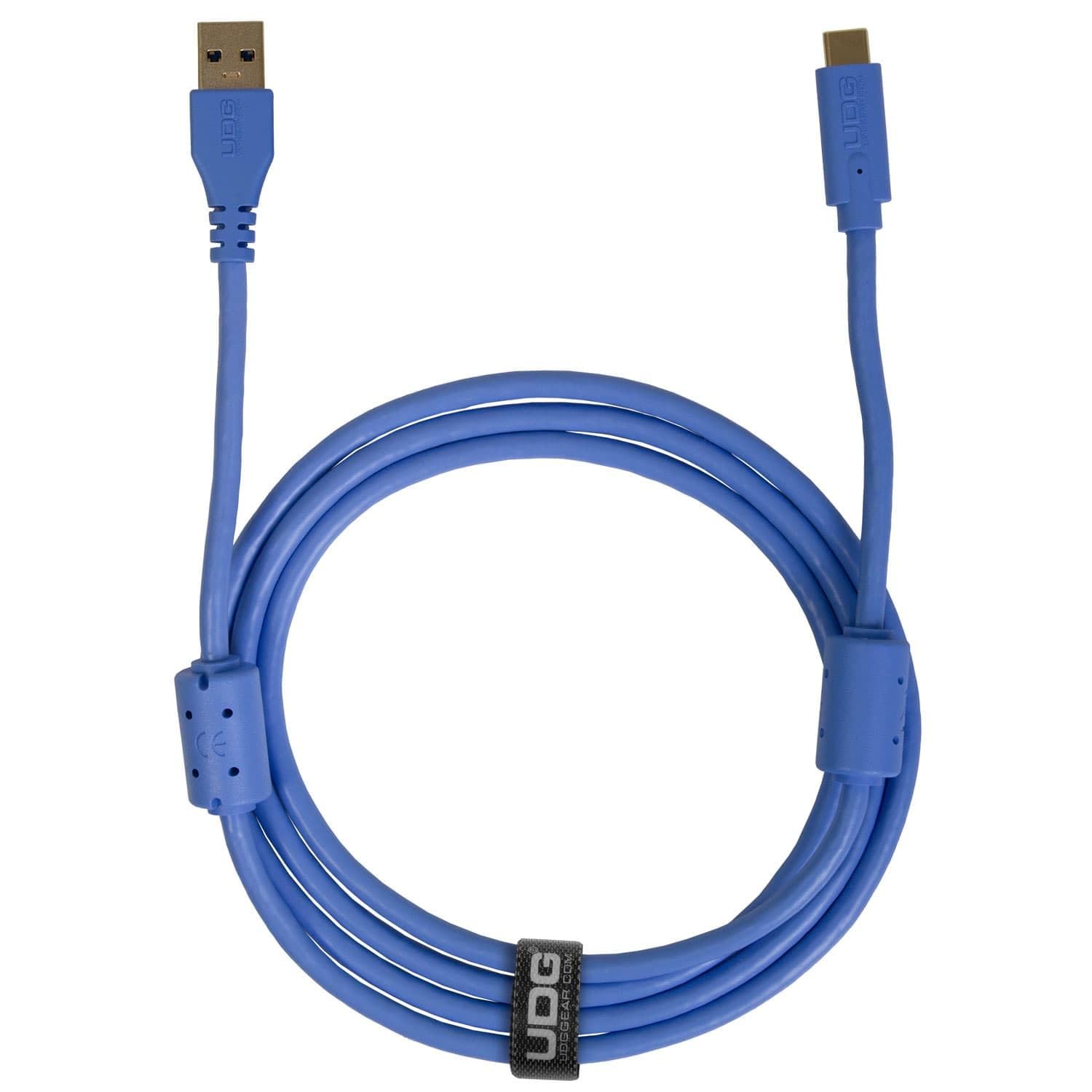 UDG Ultimate Audio Cable USB 3.0 C-A Blue Straight 1,5m