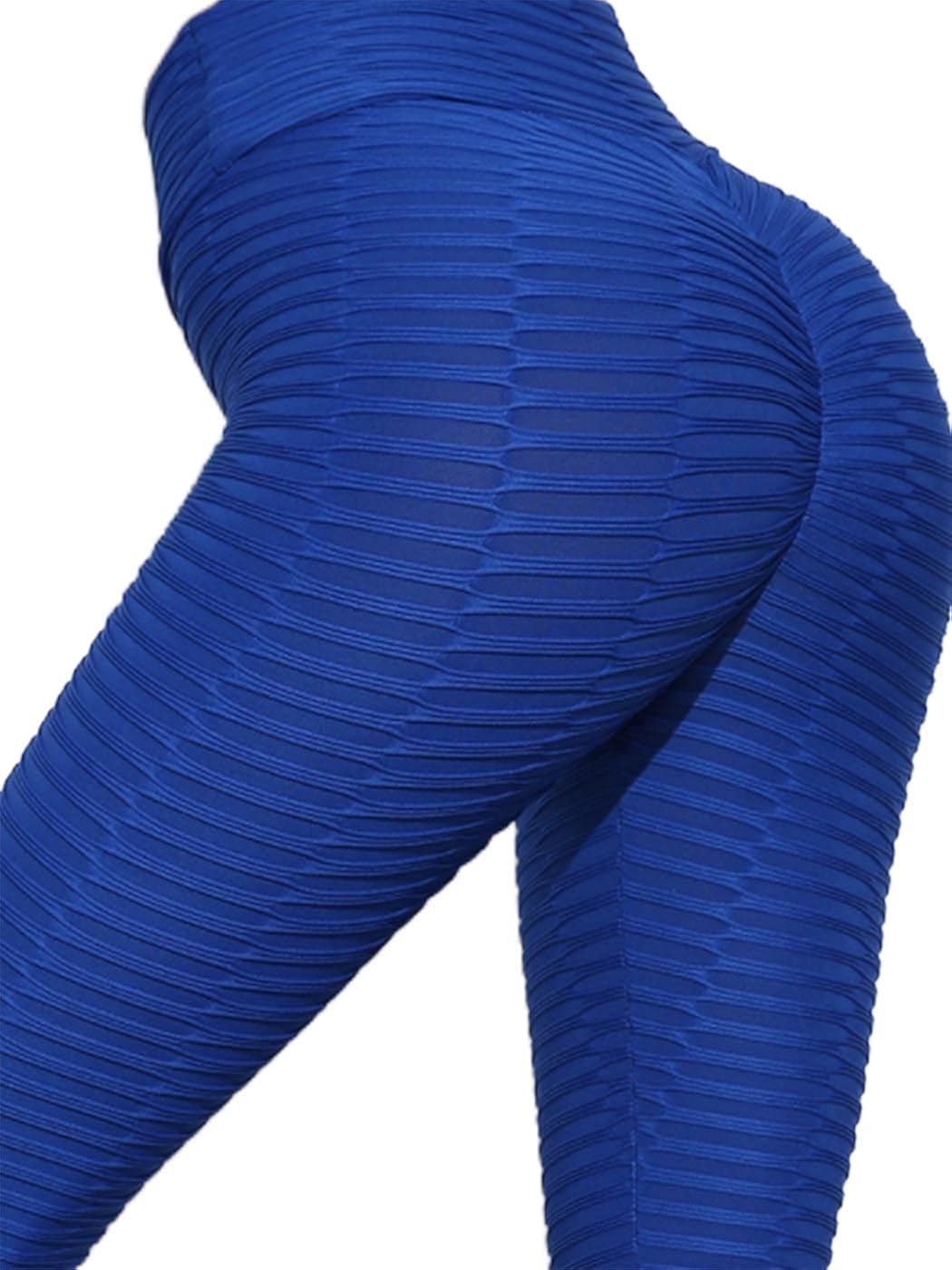 Woeoe Women TIK Tok Yoga Pants Blue 