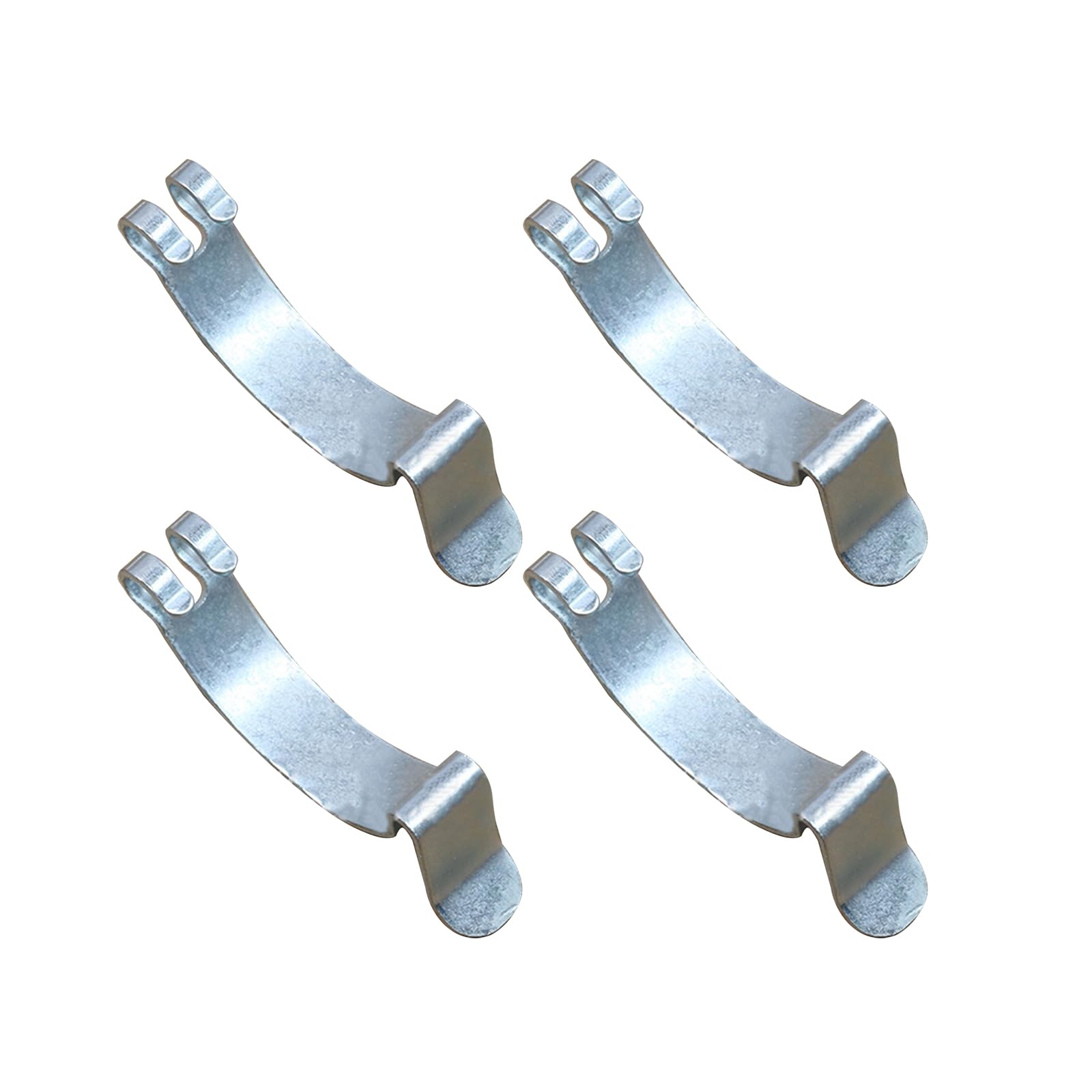 Photo 1 of 4Pcs Car Air Filter Clips, Metal Carbon Steel Air Cleaner Cover Clip Housing Box Lid Spring Clip Clamp Car Accessories for Most Car Air Filters (Silver)