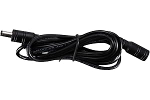 GetInLight Linking Cord for Puck Light IN-0102 and IN-0113 Series, Black, 72-Inch, JC4-72-BK