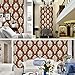 JZ·HOME JZ26 Red Luxury Damask Wallpaper Rolls, Metal Lace Texture Embossed Victorian Wallpapers Bedroom Living Room Hotel Wall Decoration 20.8