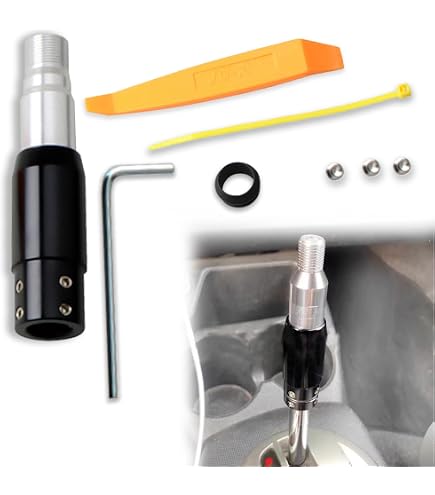 Dodge Challenger Shifter DEWHEL Short Stick Shifter Adapter For 2015