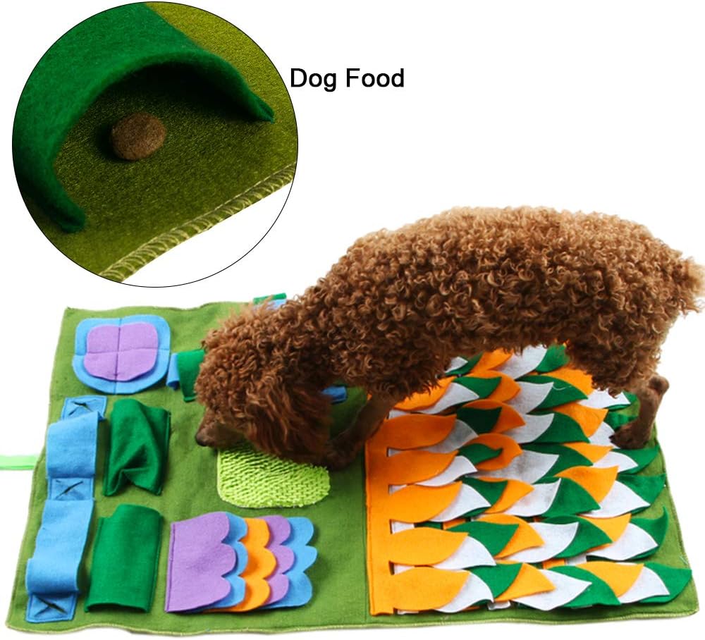 FREESOO Snuffle Mat Nosework Blanket Dog Feeding Mat Pet Training Play