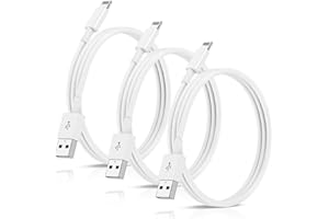 3 Pack iPhone Charging Cable【Apple MFi Certified】 3ft-USB to Lightning iPhone Charger Cords for Apple iPhone 14 13 12 11 Pro 