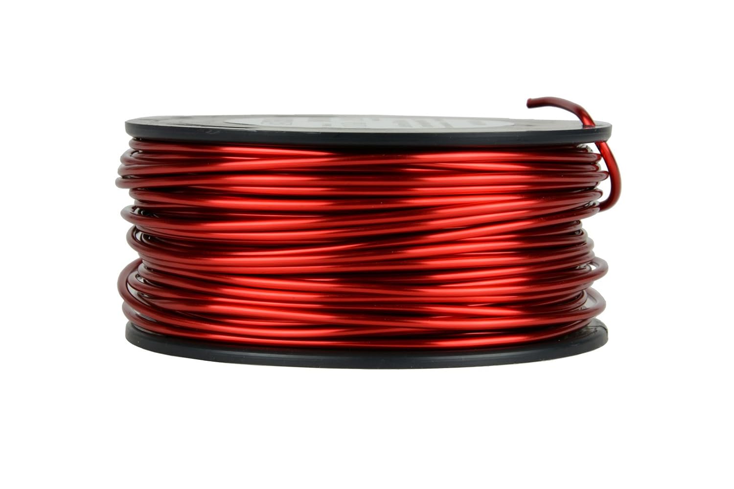 TEMCo 12 AWG Copper Wire 1.5 lb 75 ft 155°C Coil Red