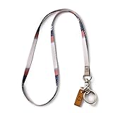 MNGARISTA Neck Lanyard for Keys, Floral Key Lanyard