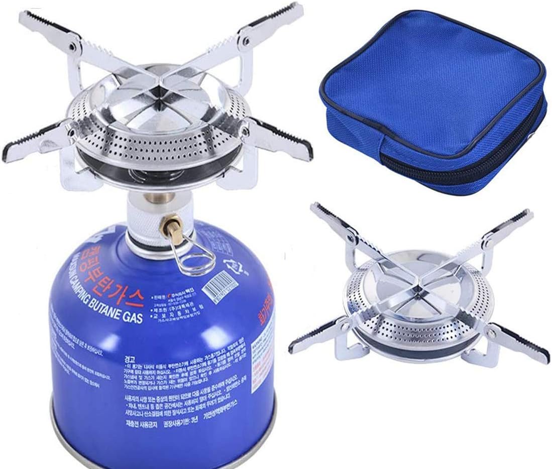 HANGYAN Camping Gas Stove Portable, Camping Gas Stove Mini Pocket One