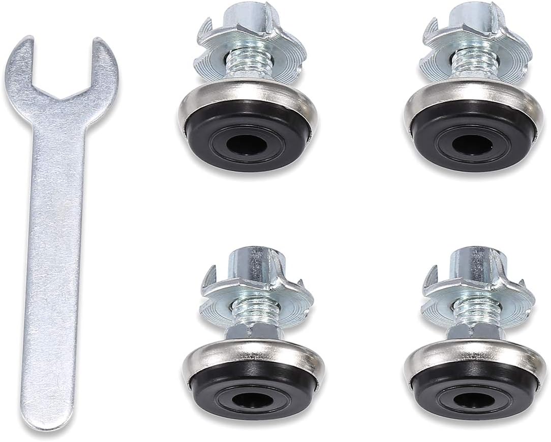 Heavy Duty Adjustable Leg Leveling Glides for Furniture Set of 4