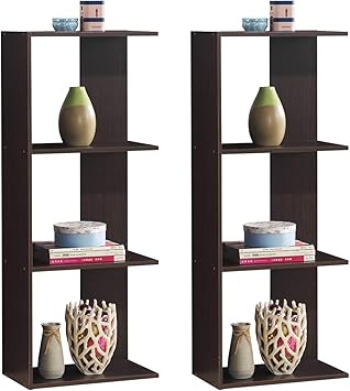 Amazon Com Tangkula Room Divider Display Shelf Wooden Storage