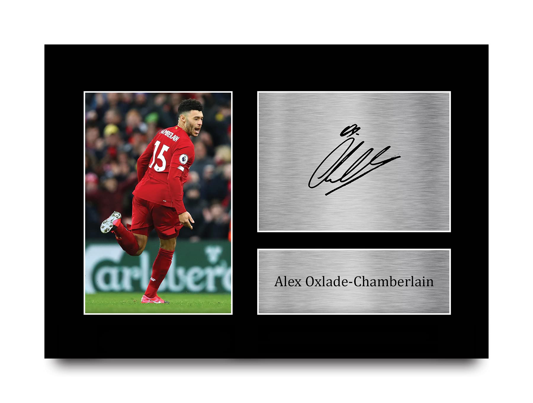 HWC Trading Alex Oxlade-Chamberlain Liverpool Gifts Printed Signed Autograph Picture for Fans and Supporters - A4