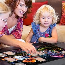 EDGFRTOIO Playmat 24" x 14" Game Mats Tabletop