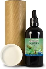 Health Leads Lugols 12% Iodine Solution 100ml with Bulb Pipette Wales