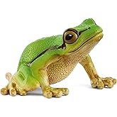 Schleich Wild Life European Tree Frog Animal Figurine, Animal Toys for Boys and Girls Ages 3+
