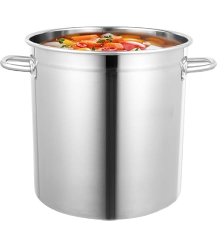 Amazon.com: PROYONGOO 30 Quart Big Pots for Cooking Soup Pot with