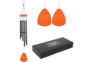 CIVJET Wind Chimes for Outside, 25.5" Tuned Chime Dog Memorial Gifts for Loss of Dog, Dog Passing Away Gifts, Loss of Dog Sympathy Gift, Bereavement Gift, Pet Remembrance Gift in Memory of Dog Cat